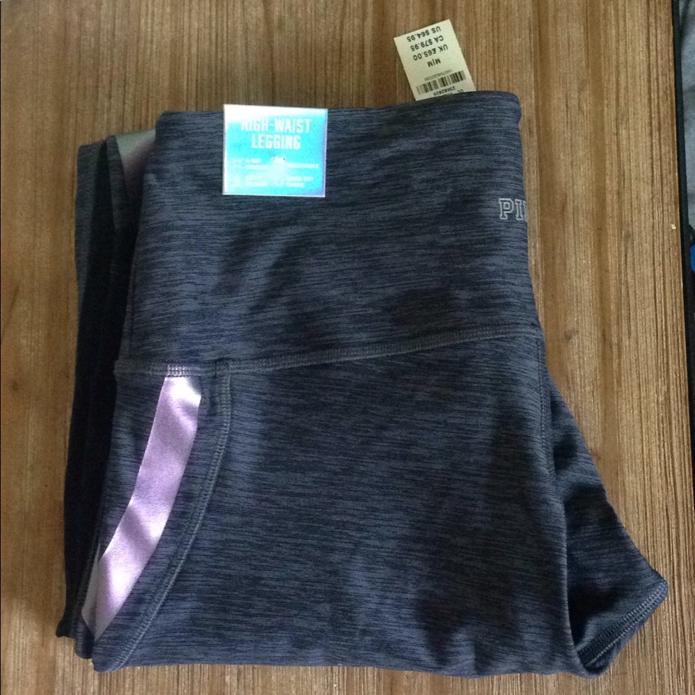 Brand new PINK high-waist yoga pant leggings